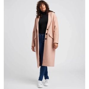 Universal Standard Willow Wool Cocoon Coat